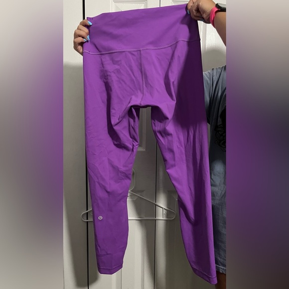 Size 10 lululemon wunder train leggings - Picture 1 of 4